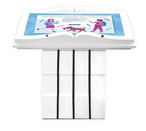 Totem Podio a Libro | Bookleg-43K