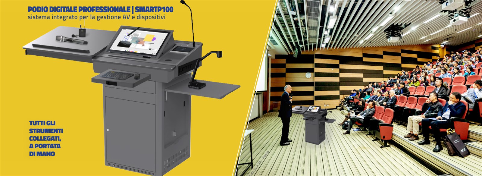 Podio Digitale Professionale | SmartP100