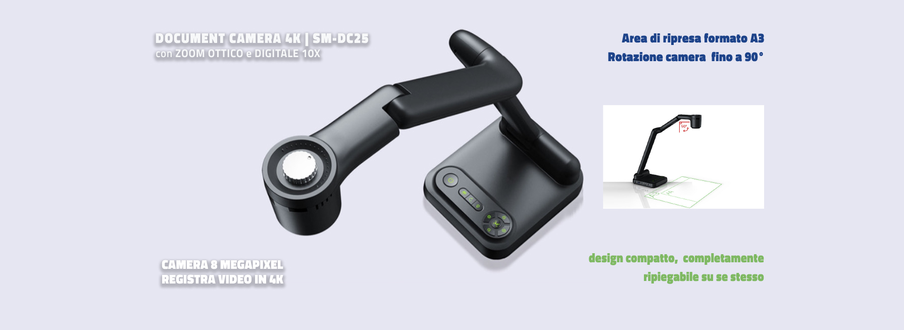 Document Camera 4K SM-DC25