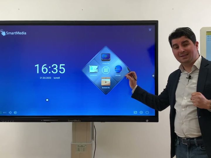 Monitor Interattivi SmartMedia SMA Serie X | PON Digital Board per la Scuola